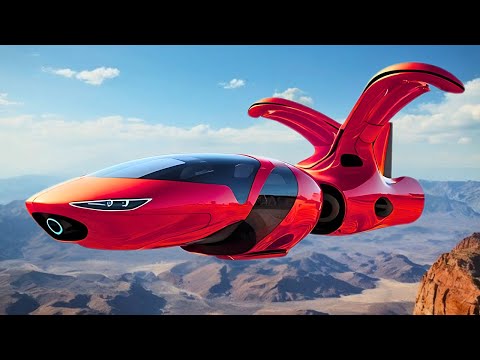 20 Unique Futuristic Flying Machines You Won't Believe Actually Exist.