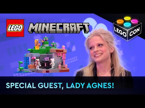 First look at the new sets and a special collaboration - LEGO® Minecraft - LEGO® CON 2022