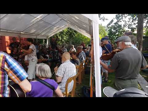 spelmansstämma i Älmeboda Hembygdspark