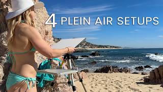 4 Outdoor Watercolor Setups — From Pocket to Pro