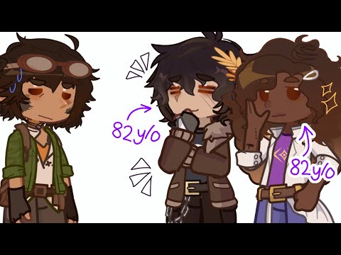 Hades’ kids’ ages || Hazel, Nico + Leo || PJO/HOO x GACHA