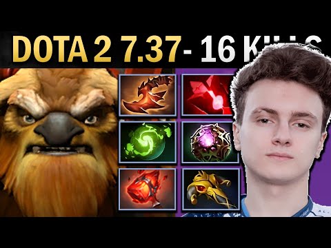 Earthshaker Gameplay Miracle with Octarine and 17 Kills - Dota 2 7.37