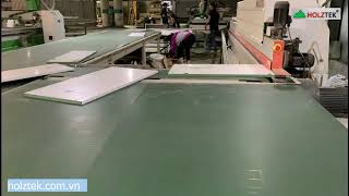 Sản phẩm của máy phong biên dán cạnh 7 chức năng