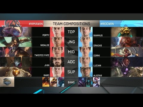 ROC vs HMA Highlights Game 3 - ROCCAT vs Huma - 2016 EU Summer Promotion Tournament