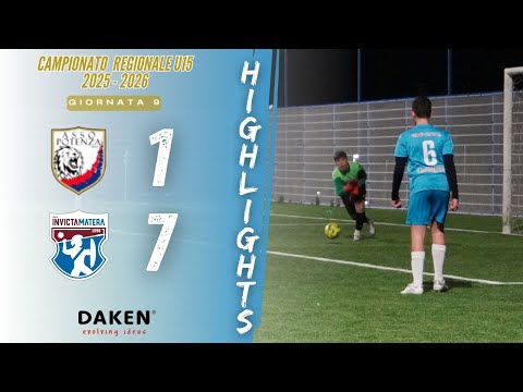 INVICTA MATERA U15 HIGHLIGHTS | Asso Potenza VS Invicta Matera Regional Championship 2025/26