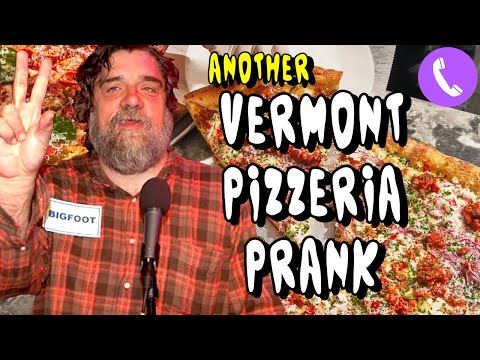 Bigfoot Calls His Local Pizzeria Again - Prank Call