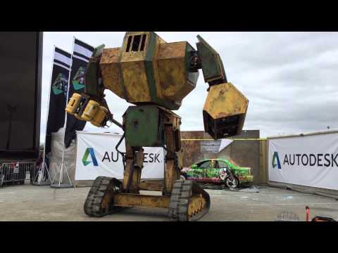 Giant Robot Throwdown