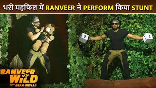 Ranveer Singh Performs Live Action Stunts In Front Of Fans at Ranveer VS Wild With Bear Grylls Event