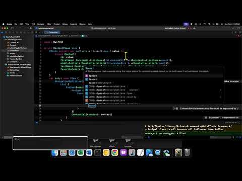 SwiftUI - 38 - Navigation SplitView