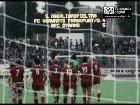 Auslauf nach einem torreichen Spiel: FC Vorwärts Frankfurt/O.-BFC Dynamo, 5. Spieltag, Saison 83/84