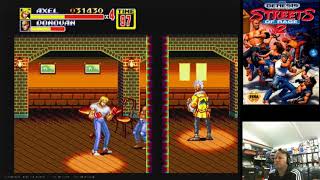 Retro Sega Megadrive Game Streets of Rage 2 - Pickup & Play May 2020