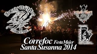 Forces Infernals de Poblenou. Correfoc S.Susanna 2014