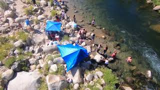 preview picture of video 'KERN RIVER AT CHAMISE FLAT CAMPGROUND'