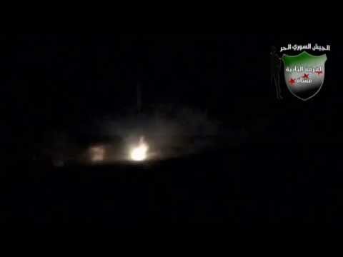 تصدي اللواء الثالث مشاة لهجوم تنظيم الدولة الإسلامية على منطقة ضبع في جبال البتراء في ريف دمشق