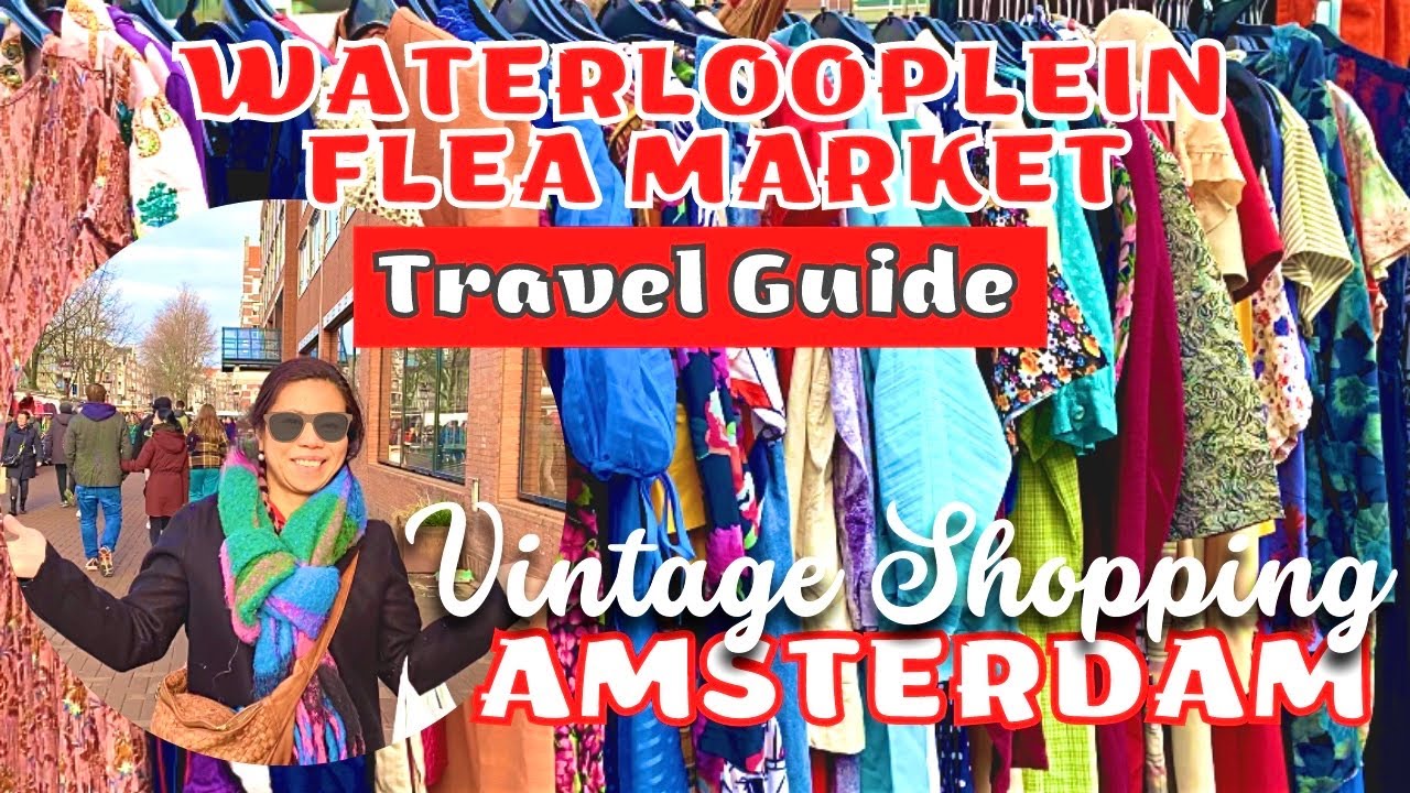 Discover captivating highlights of Waterlooplein market.