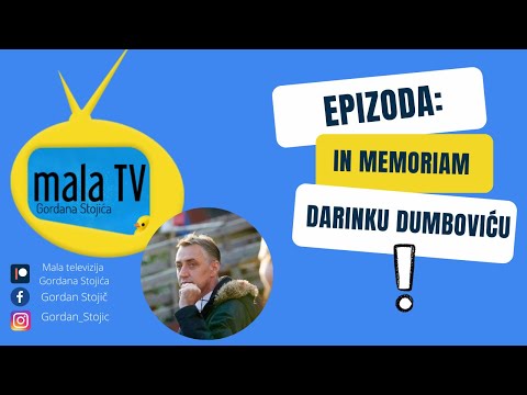 In memoriam Darinku Dumboviću