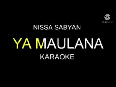 ya Maulana karaoke