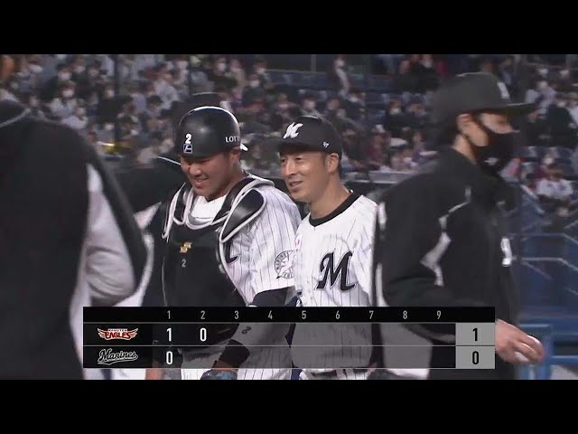 【2回表】マリーンズ・美馬学 ピンチの場面を見逃し三振に斬って取る!! 2022年4月28日 千葉ロッテマリーンズ 対 東北楽天ゴールデンイーグルス