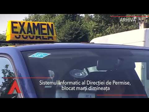 Stiri Mediafax 07 Ianuarie - Sistemul Direcției Permise, blocat în această dimineață