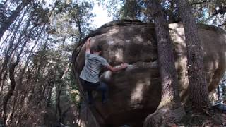 Video thumbnail of El Clàssic, 6b+. Savassona