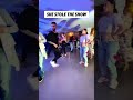 She stole the show and everyone is watching #salsa #colombiana #dancing #mambo #footwork