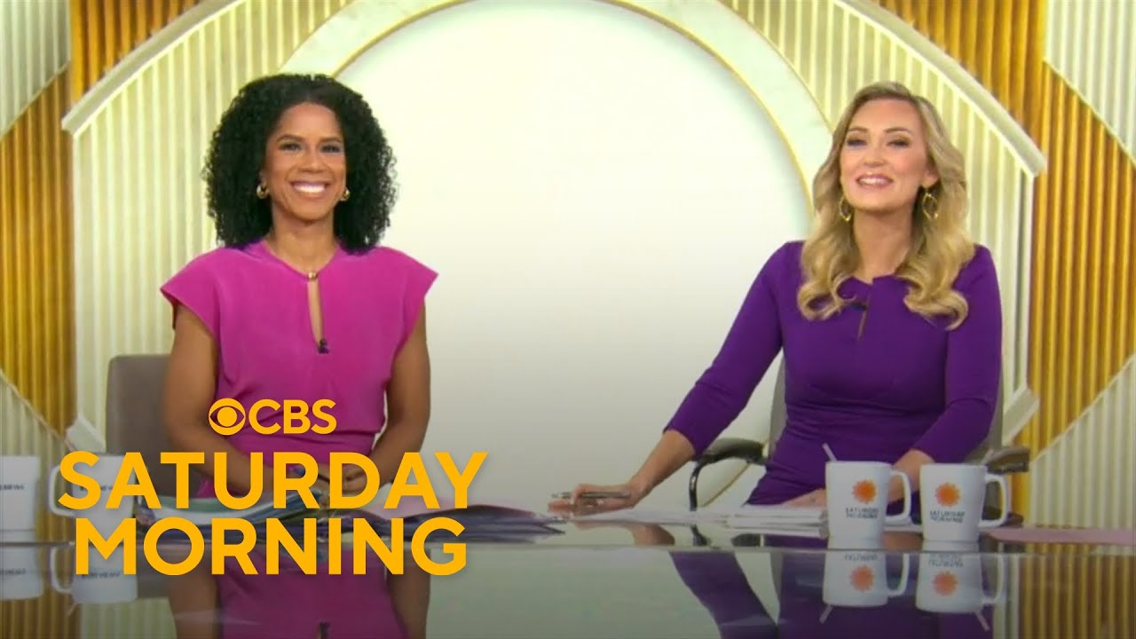 Meet CBS Saturday Morning hosts Adriana Diaz and Kelly O'Grady