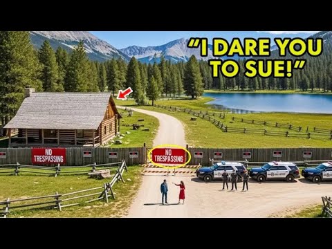 HOA Karen Loses It When I Return to My Cabin After 3 Years - Posted Trespassing Signs on My Property