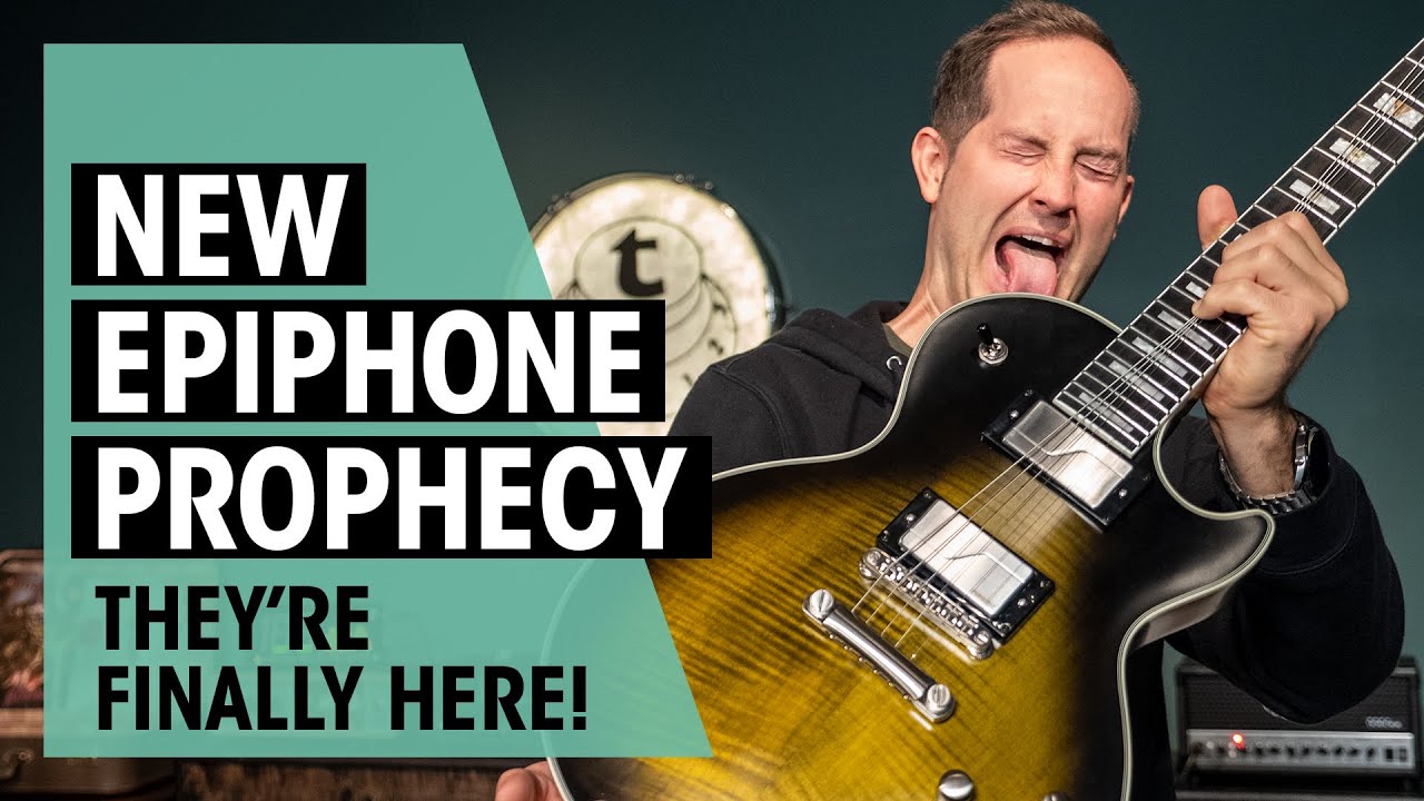 Epiphone Prophecy 2020 | Fishman Fluence Pickups ! |Â Thomann - YouTube