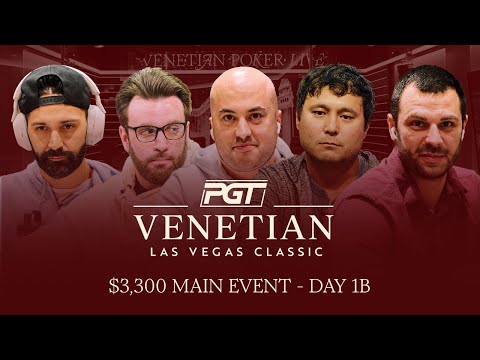 PGT Venetian Las Vegas Classic | Day 1B with Andrew Moreno & Ryan Laplante