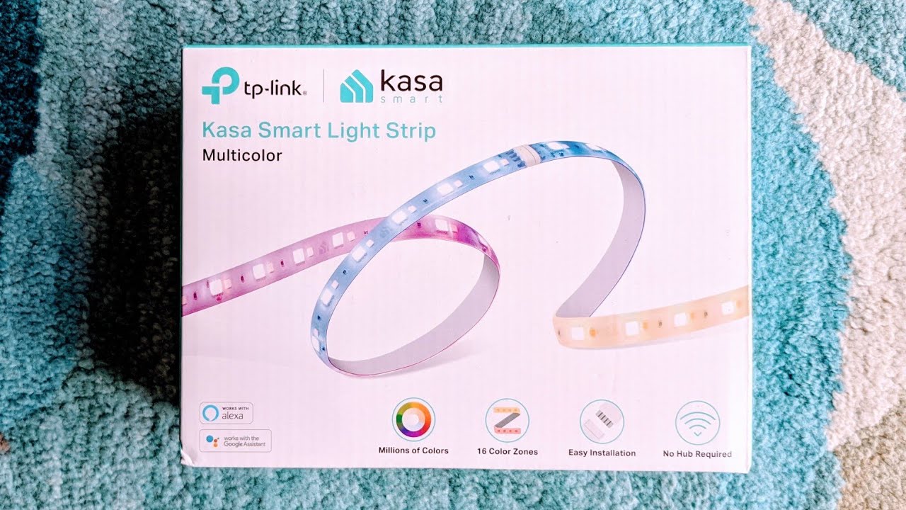 Terribly Good. TP-Link Kasa Smart LED Strip Light Unboxing + First Impressions + Installation