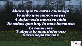 Los Bukis Triste Imaginar - Letra / Lyrics