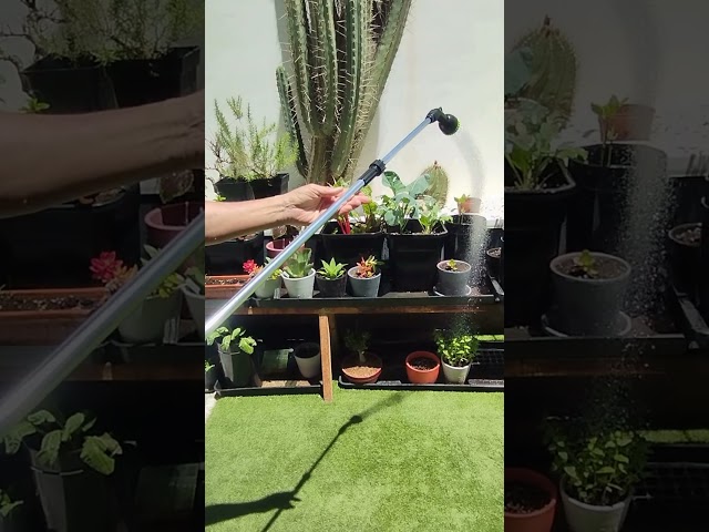 Vídeo relacionado con Lanza de riego Meliflor extensible (hasta 1,5 metros), con gatillo y válvula de ajuste para el paso del agua