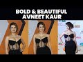 Avneet Kaur Hotness In Red Carpet In A Mesmerizing Black Dress At Filmfare Awards