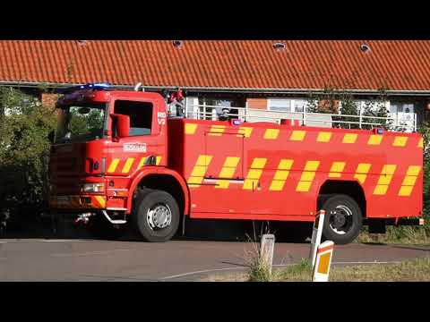 Motorcykel styrtede grundet oliespild i Roskilde - Brandvæsnet tilkaldt