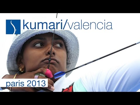Deepika Kumari v Alejandra Valencia – recurve women's semifinal | Paris 2013 Archery World Cup Final