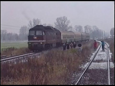 IBSE Tag 2 19.11.1993 Sonderfahrt auf Güterzugstrecken durch Berlin und das Oderbruch