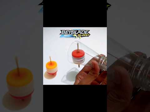 How to make Beyblade from bottle | #diy #craft #viral #shorts |
