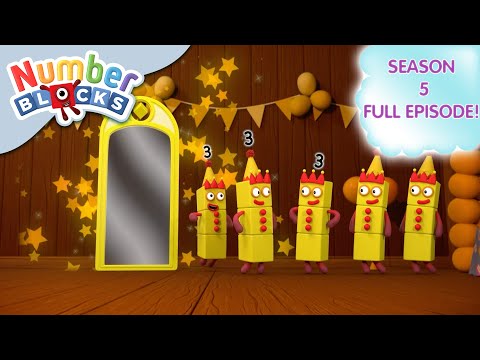 @Numberblocks- Too Many Threes 🎈| Season 5 Full Episode 19 | Learn to Count
