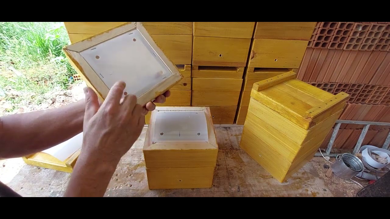 Jataí bee box - INPA model