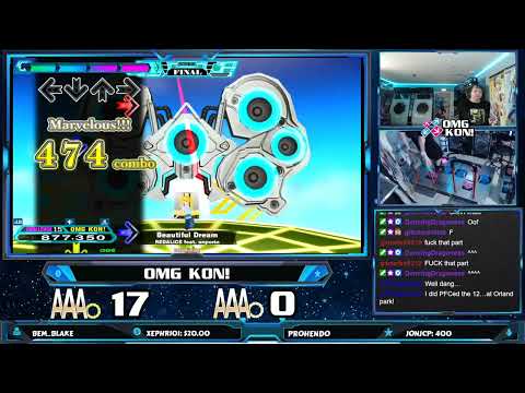 OMG KON! | Beautiful Dream (CHALLENGE - 15) PFC AAA 999,870 (13 Perfects) DDR A20+