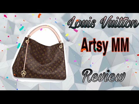 รีวิว Louis Vuitton Artsy MM | what fits inside?| รีวิวกระเป๋าหลุยส์วิตตอง | คนรักหลุยส์|Soe Mayer Video