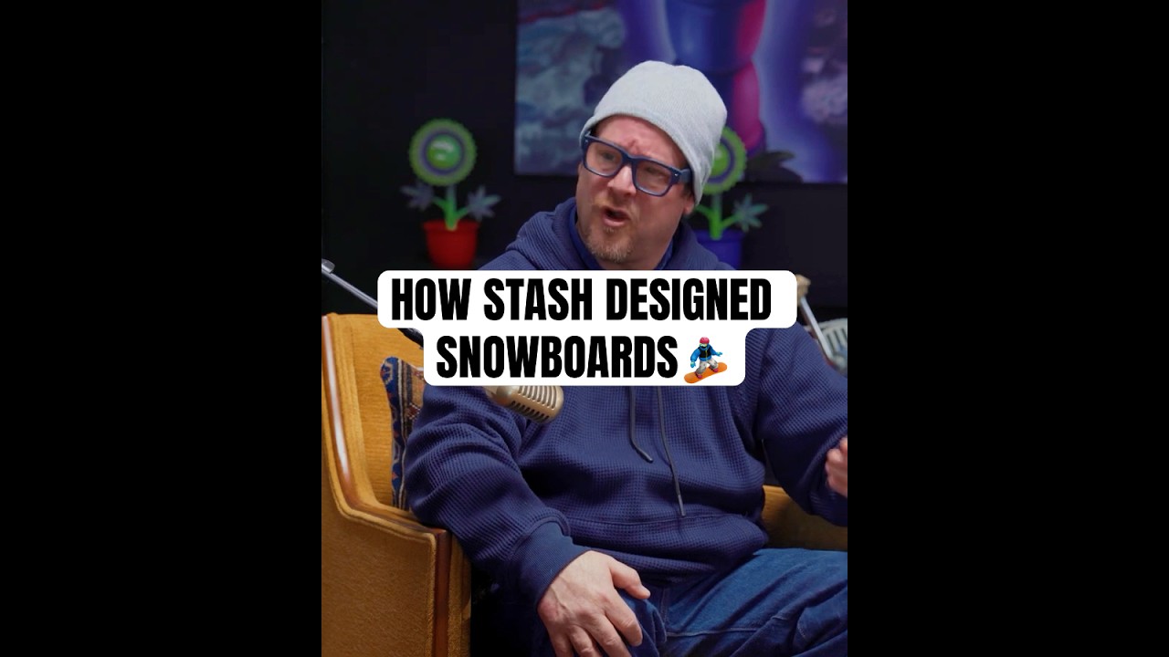 HOW STASH STARTED GHOST DESIGNING FOR SNOWBOARDS #burton  #stash