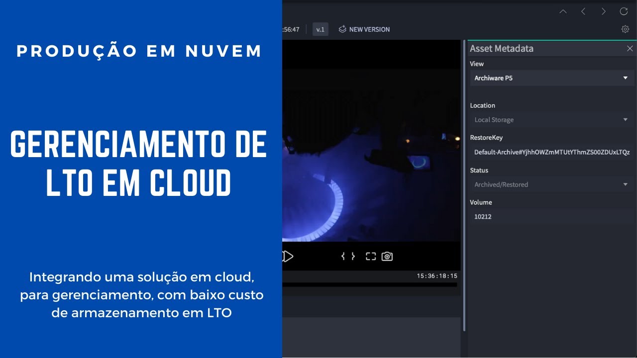 Gerenciamento de LTOs em Cloud