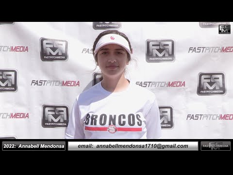 2022 Annabell Mendonsa 3.7 GPA - Outfield & Middle Infielder Softball Skills Video - Ca Yards Sharks