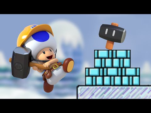 Super Mario Maker 2 - Hammering on thin Ice