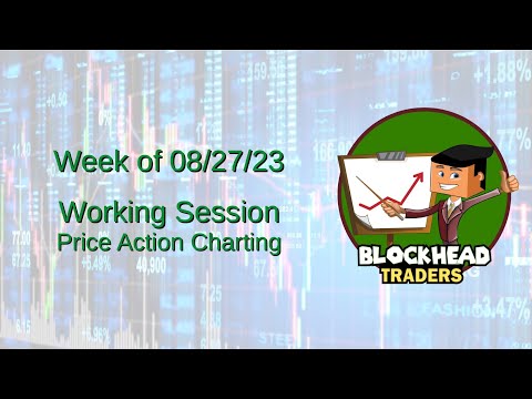 Blockhead Traders Weekly "Working Session: Price Action Charting."
