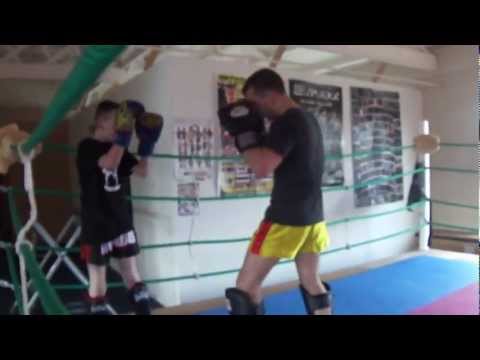 Sparring at Cork Thai
