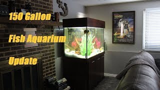 150 Gallon Fish Aquarium Update. 2 years Later.