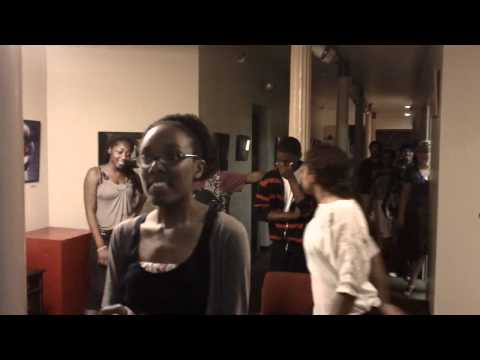 Get Off The Bus Rehearsal: Bus Scene snippet