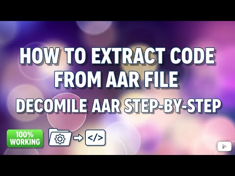 How to Extract Code from AAR File | Decompile AAR Step-by-Step (100% Working)